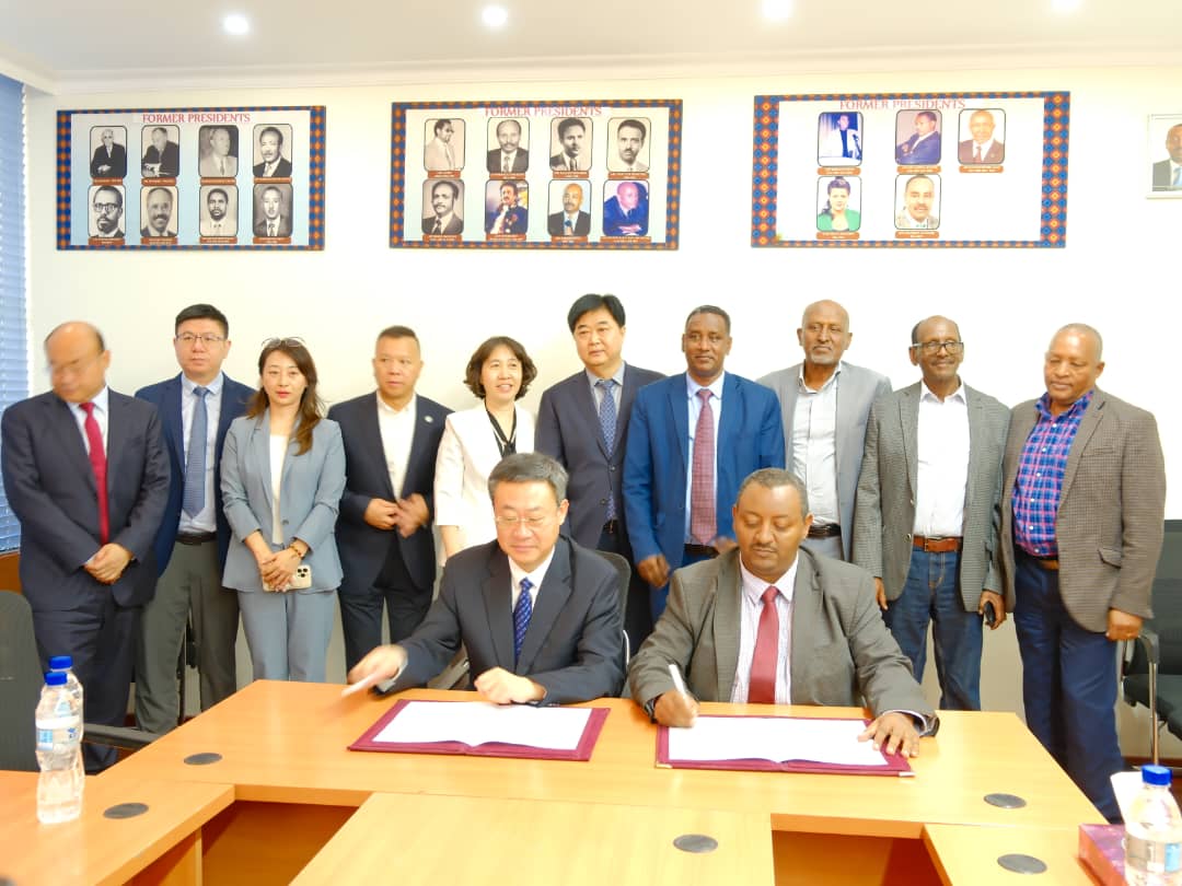 Chinese Delegation Signs MOU with Ethiopian Chamber of Commerce